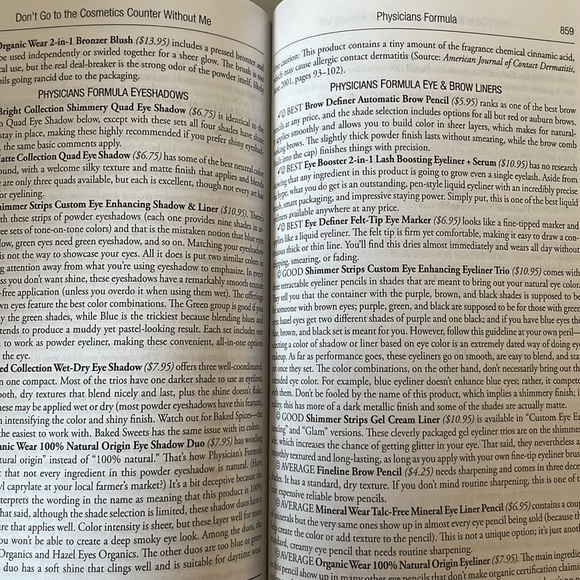 Nonfiction book: reference/self-help/cosmetics/consumer advocacy - Picture 8 of 8